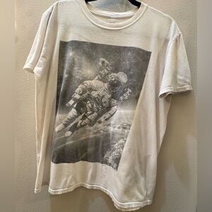 Astronaut Graphic Tee - White